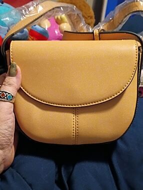Stylish Tan Crossbody Bag - Women Bags